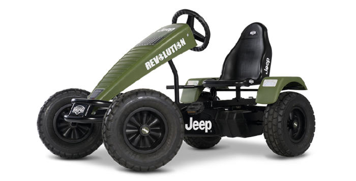 Jeep Revolution BFR-3 pedal go-kart